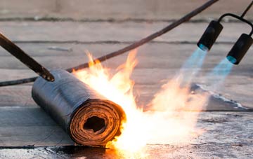 Otterham Quay asphalt flat roofing repairs
